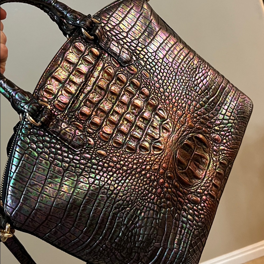 Brahmin Large Duxbury Black Pearl Ombre Melbourne - Picture 4 of 11